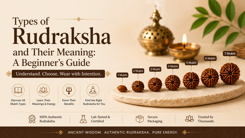 Types of Rudraksha and Their Meaning: A Beginner's Guide