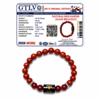 Red Jasper Zodiac Bracelet 8MM | Courage, Strength & Vitality – मेष राशि (Aries)