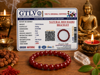 Natural Red Haqiq Bracelet | Red Agate Healing Crystal Bracelet