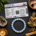 Natural Opalite Bracelet 8MM | Premium Opalite Crystal Bracelet for Positivity & Emotional Balance