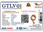 Tulsi Mala 108 Beads | Sacred Tulsi Wood Japa Mala for Krishna Bhakti, Meditation and Daily Chanting