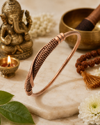 Pure Copper Kada Design | Traditional Copper Bracelet for Wellness & Everyday Wear