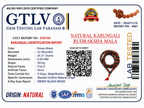 Karungali Rudraksha Mala | Sacred Karungali Wood & Rudraksha 108 Beads Mala for Protection, Meditation and Spiritual Growth