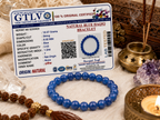 Natural Blue Haqio Bracelet | Communication, Confidence & Inner Peace Crystal Bracelet