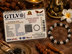 Sphatik Karungali Bracelet | Natural Crystal Quartz & Karungali Wood Bracelet for Protection and Peace