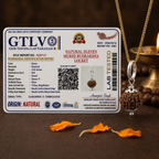 Natural 11 Mukhi Rudraksha Locket for Courage, Protection & Spiritual Strength | Authentic & Energized | Rudriva