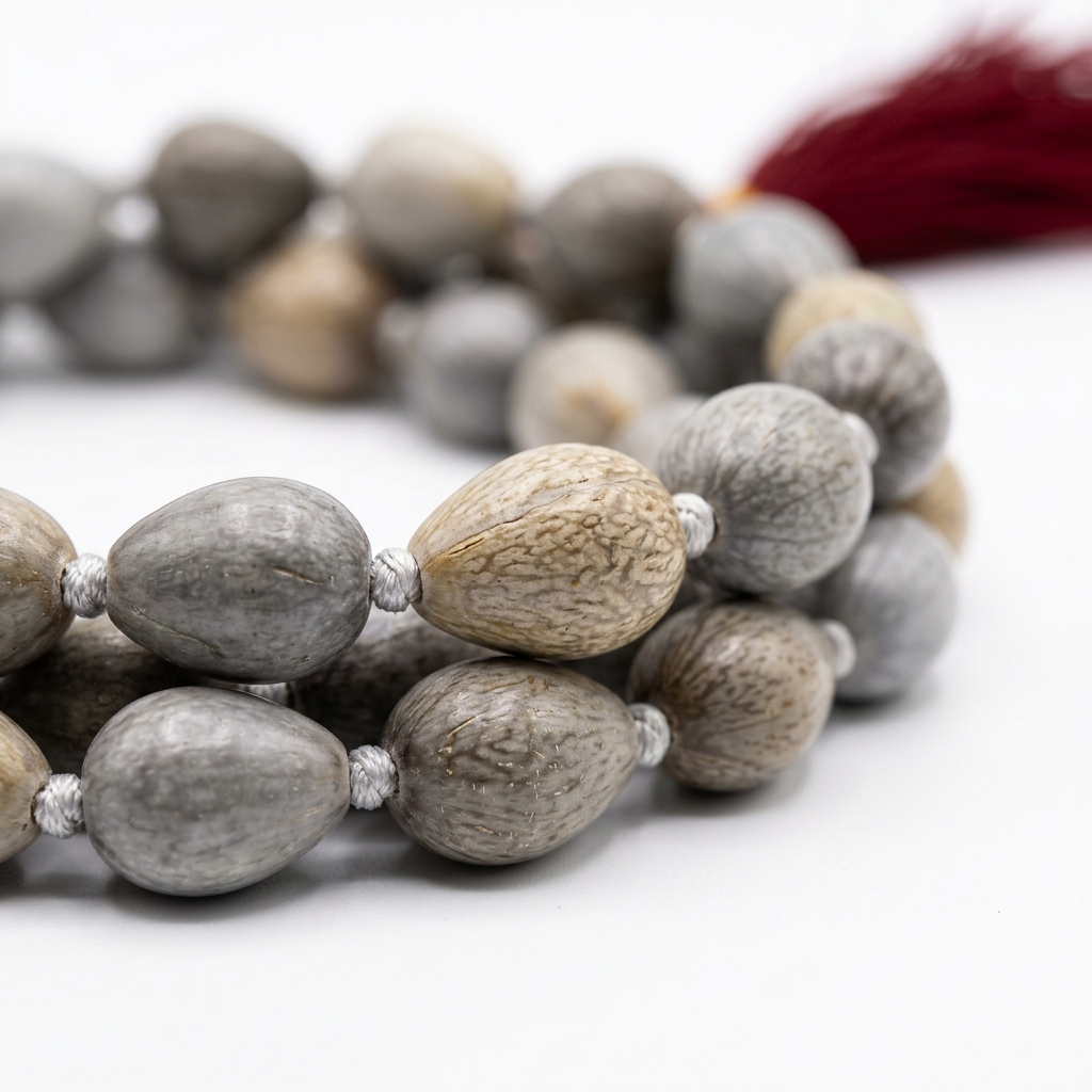 Vaijayanti | Sacred Natural Seed Mala for Vishnu & Krishna Worship, Meditation and Spiritual Practices