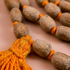 Tulsi Mala 108 Beads | Sacred Tulsi Wood Japa Mala for Krishna Bhakti, Meditation and Daily Chanting