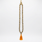 Tulsi Mala 108 Beads | Sacred Tulsi Wood Japa Mala for Krishna Bhakti, Meditation and Daily Chanting