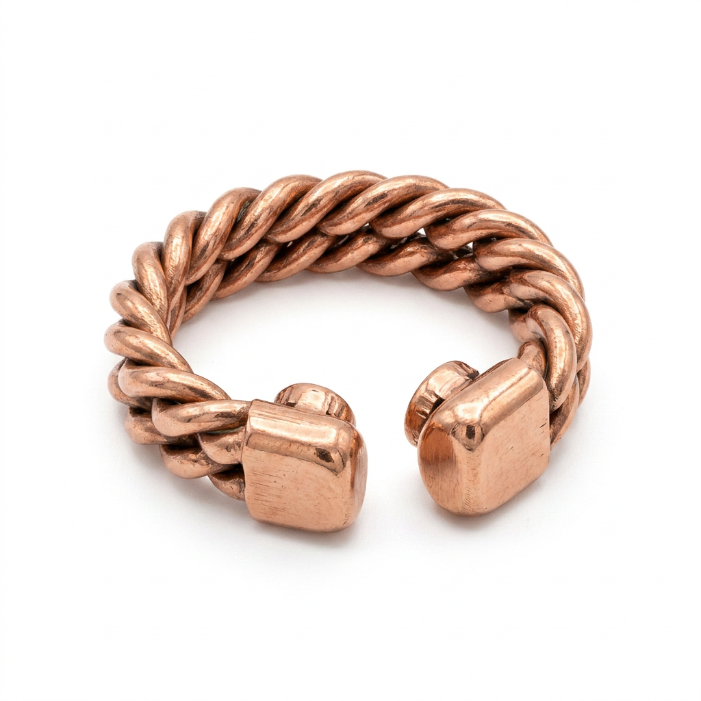 Pure Copper Ring | Adjustable Copper Ring for Wellness & Everyday Wear