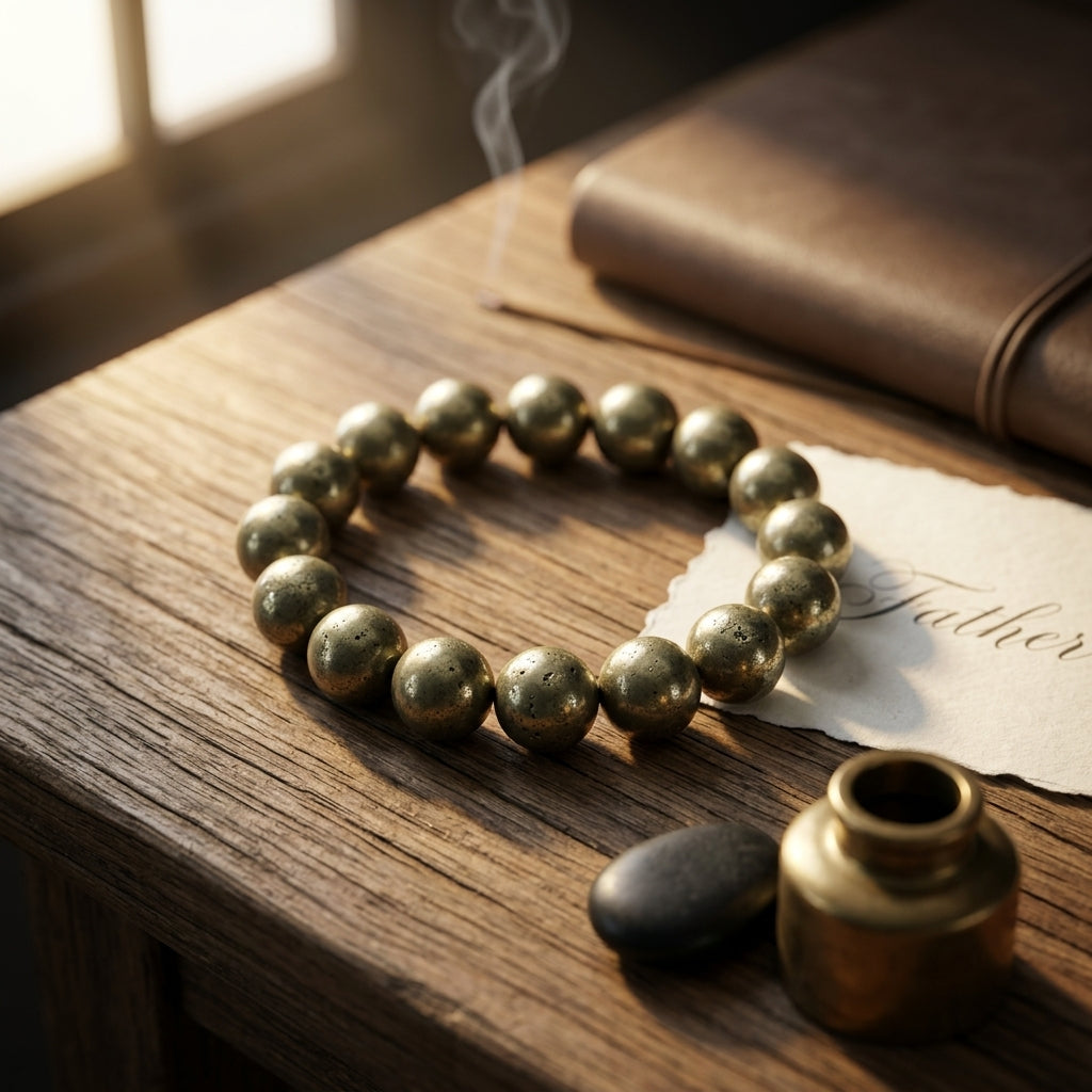 Natural Golden Hematite Bracelet 8MM | Premium Protection & Grounding Stone Bracelet