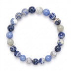 Natural Lapis Lazuli Bracelet | Wisdom, Communication & Inner Peace Crystal Bracelet