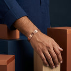 Pure Copper Kada Design | Traditional Copper Bracelet for Wellness & Everyday Wear