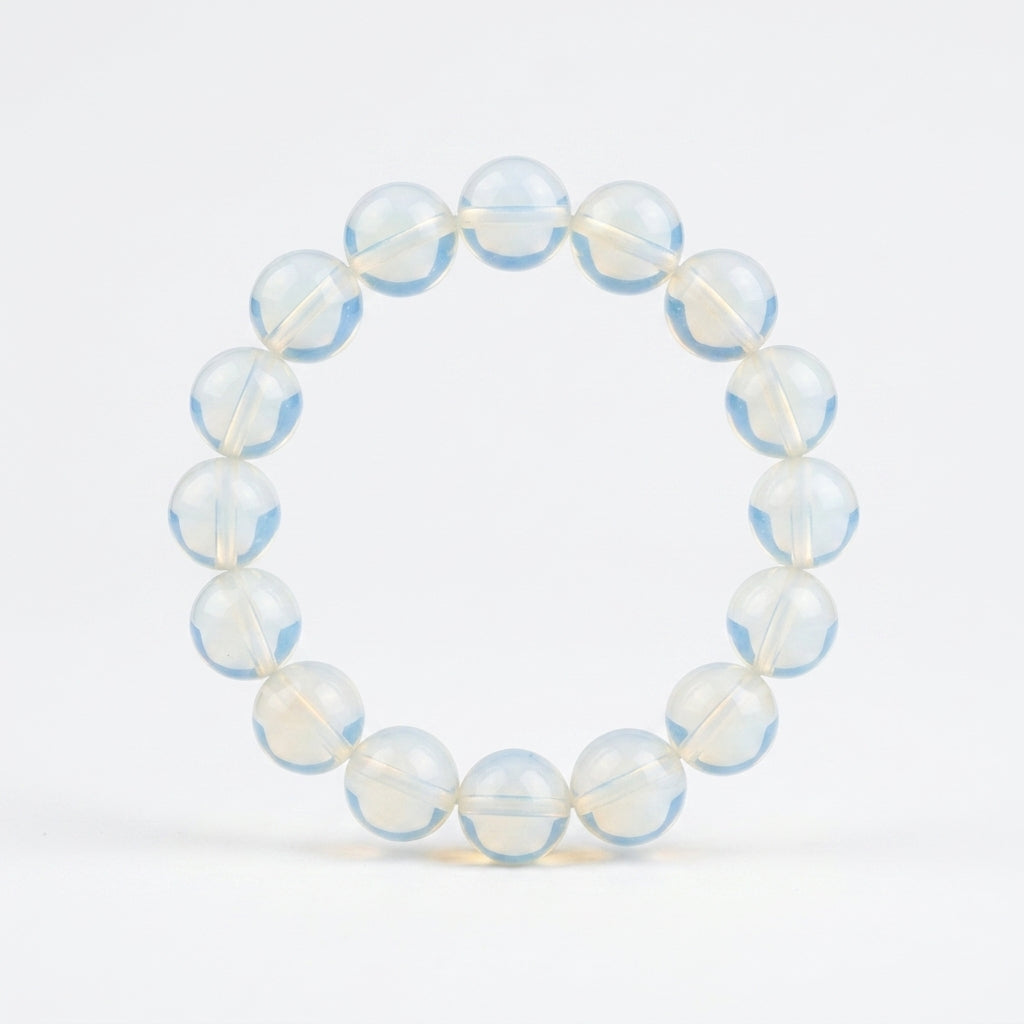 Natural Opalite Bracelet 8MM | Premium Opalite Crystal Bracelet for Positivity & Emotional Balance
