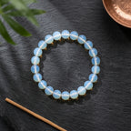 Natural Opalite Bracelet 8MM | Premium Opalite Crystal Bracelet for Positivity & Emotional Balance