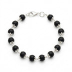 Natural Karungali Bracelet 7MM with Premium Caps | Protection, Positive Energy & Spiritual Balance | Rudriva