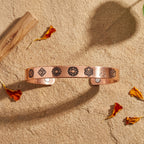 Pure Copper Kada Design | Traditional Copper Bracelet for Wellness & Everyday Wear