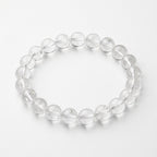 Sphatik Crystal Bracelet 8MM Natural Clear Quartz Healing Bracelet for Men & Women