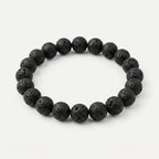 Natural Volcano Lava Bracelet | Grounding, Strength & Protection Energy Bracelet