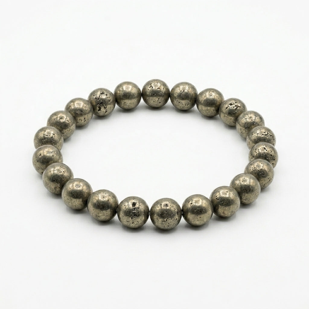 Natural Golden Hematite Bracelet 8MM | Premium Protection & Grounding Stone Bracelet