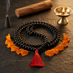 Karungali Mala 8MM 108 Beads | Natural Karungali Wood Japa Mala for Meditation, Protection & Spiritual Practice