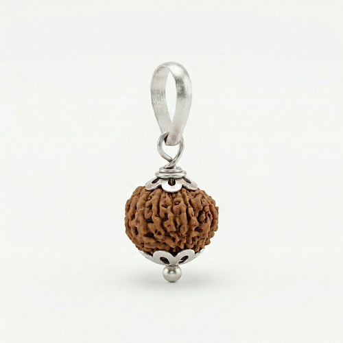 Natural 12 Mukhi Rudraksha Locket for Leadership, Confidence & Positive Energy | Authentic & Energized | Rudriva