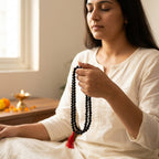 Karungali Mala 8MM 108 Beads | Natural Karungali Wood Japa Mala for Meditation, Protection & Spiritual Practice
