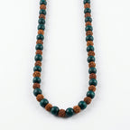 Karungali Rudraksha Mala | Sacred Karungali Wood & Rudraksha 108 Beads Mala for Protection, Meditation and Spiritual Growth