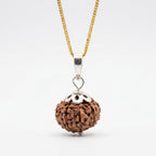 Natural 10 Mukhi Rudraksha Indonesia | Authentic Indonesian Dashamukhi Rudraksha Pendant for Protection, Peace and Spiritual Growth