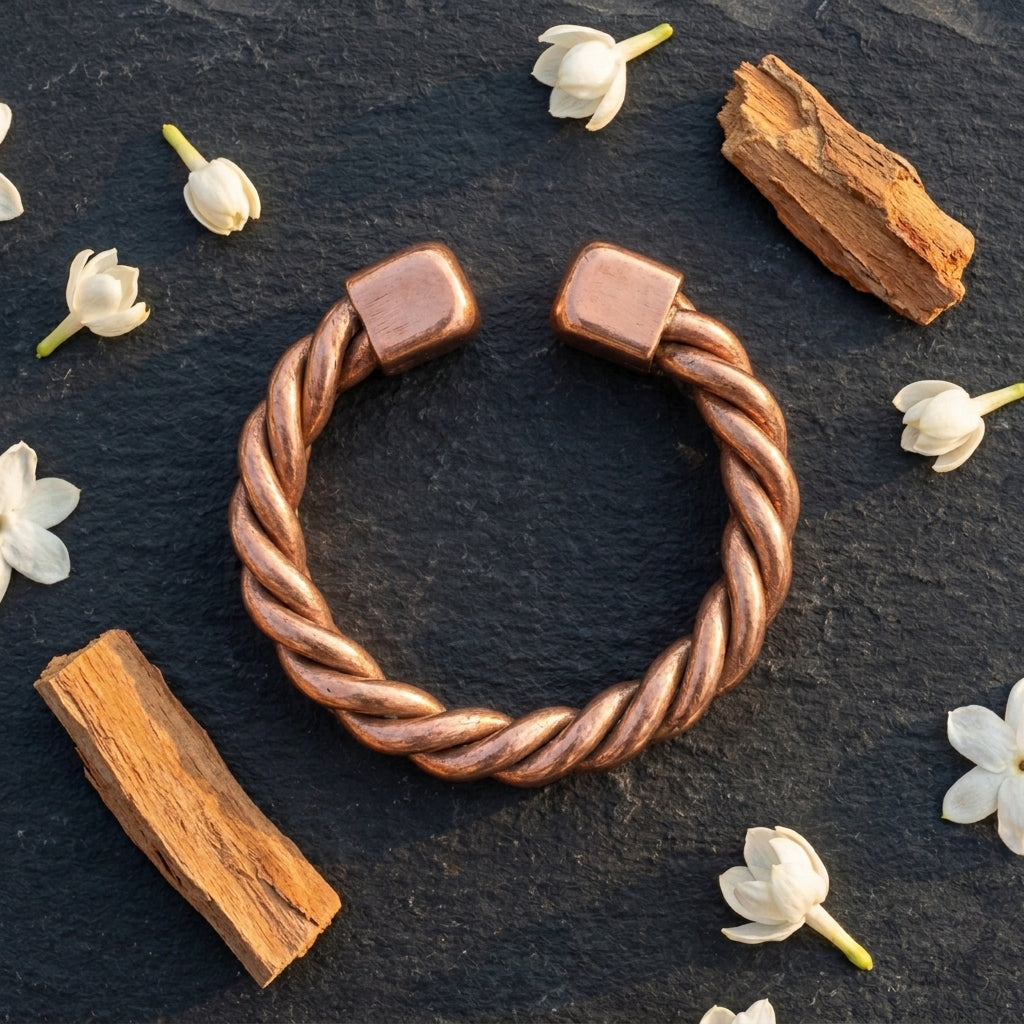 Pure Copper Ring | Adjustable Copper Ring for Wellness & Everyday Wear