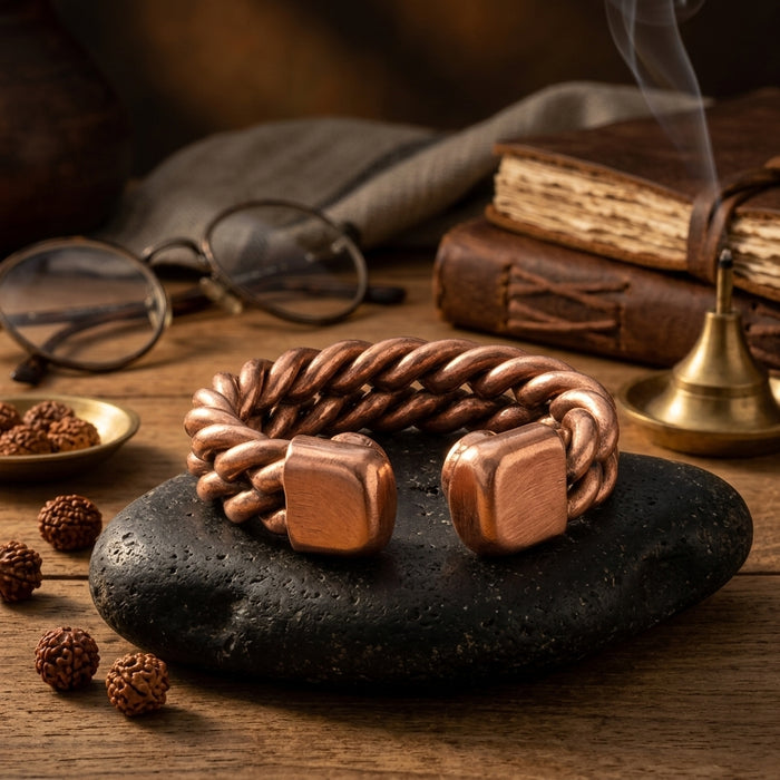 Pure Copper Ring | Adjustable Copper Ring for Wellness & Everyday Wear