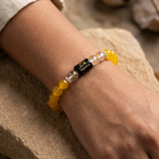 Citrine Zodiac Bracelet 8MM | Optimism, Abundance & Joy – धनु राशि (Sagittarius)
