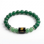 Aventurine Quartz Zodiac Bracelet 8MM | Wisdom, Healing & Growth – कन्या राशि (Virgo)