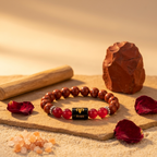Red Jasper Zodiac Bracelet 8MM | Courage, Strength & Vitality – मेष राशि (Aries)