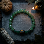 Aventurine Quartz Zodiac Bracelet 8MM | Clarity, Communication & Luck – मिथुन राशि (Gemini)