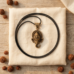 Brass Ganesh Pendant | Vighnaharta Divine Jewelry | Daily Wear & Gifting